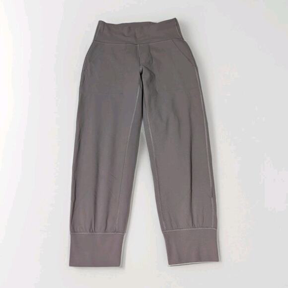 Lululemon Align Jogger Yoga Pants Pink Purple Violet Verbena Cropped Ankle Sz 4 - Picture 1 of 7